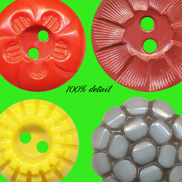 Vintage Buttons Rainbow, Volume 02