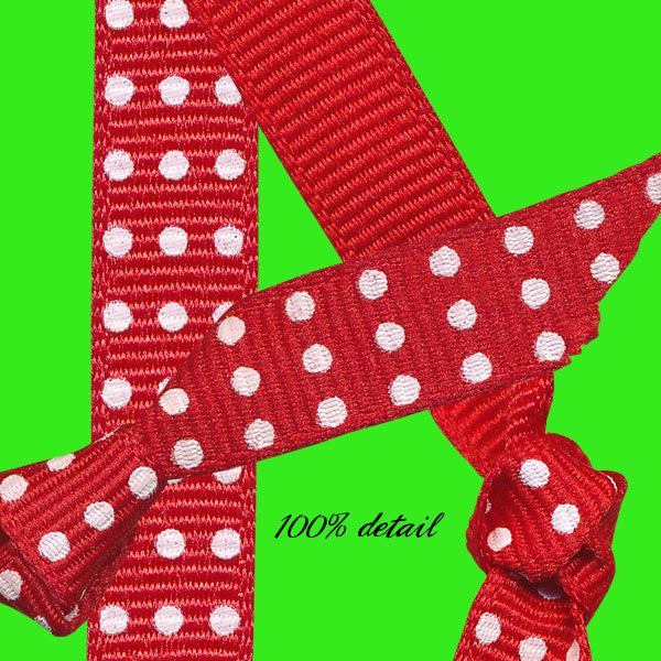 Red Polka Dotted Ribbons