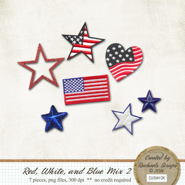 Red, White, and Blue Mix 02