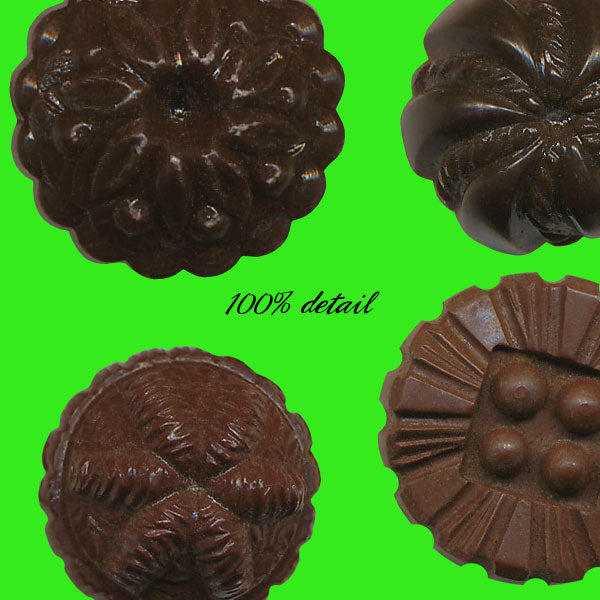 Retro Buttons in Brown, Volume 02