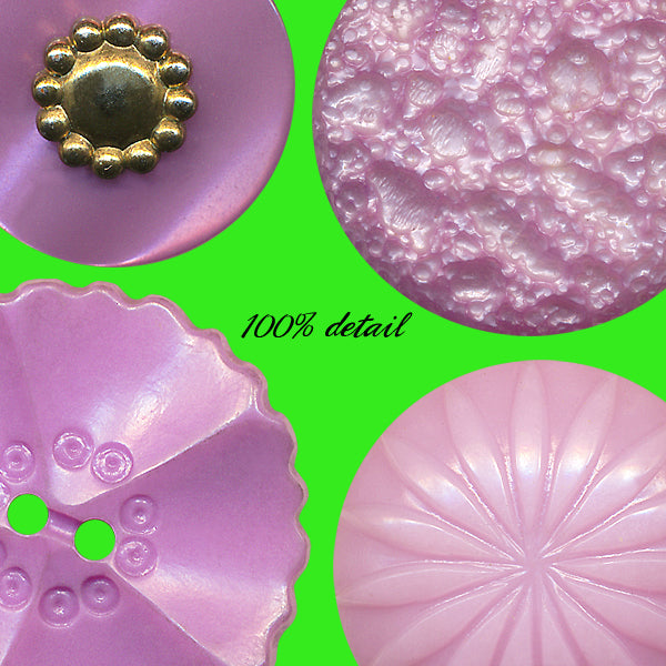 Retro Buttons in Violet