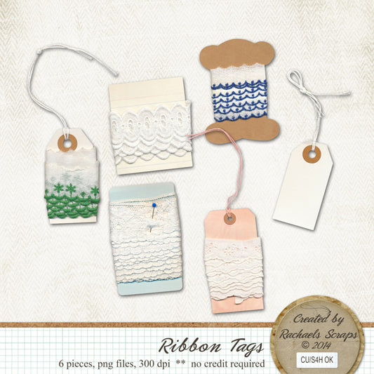 Ribbon Tags