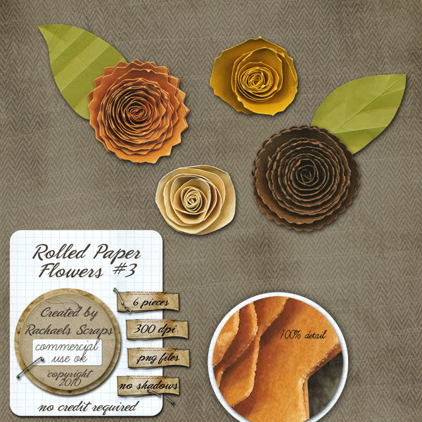 Rolled Paper Flowers, Volume 03