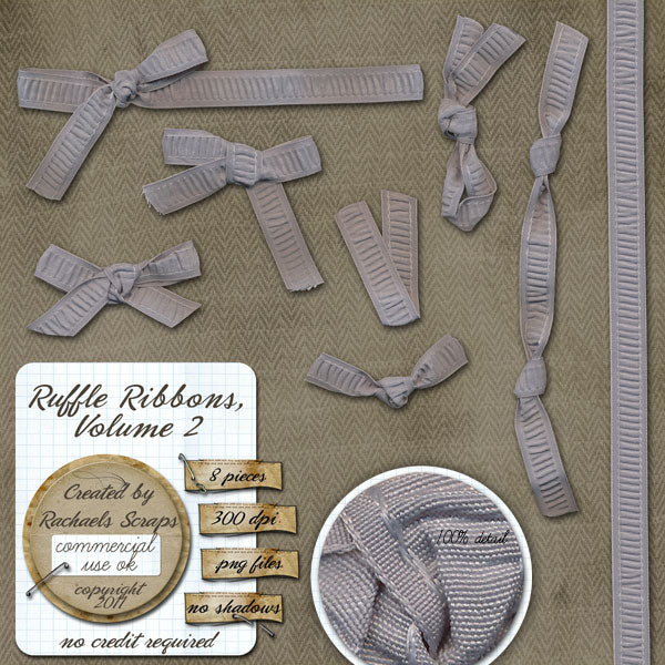 Ruffle Ribbons Set, Volume 02