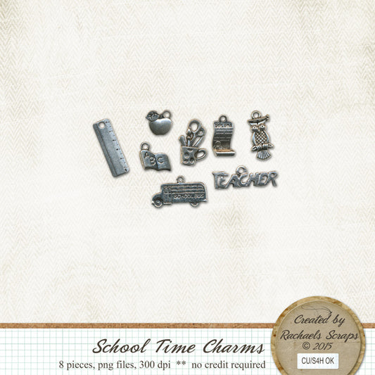 School Time Charms