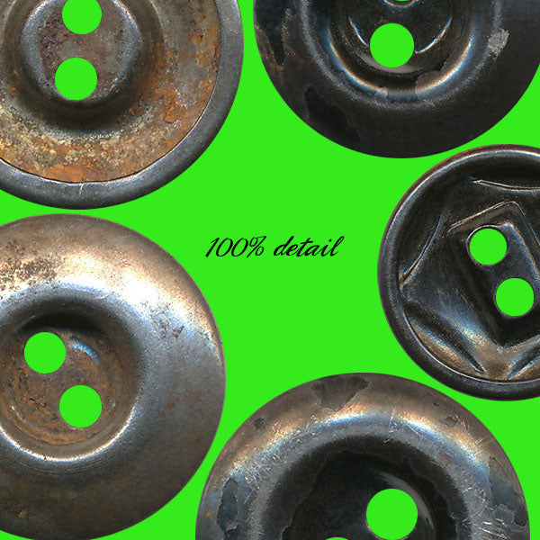 Shabby Metal Buttons, Volume 01
