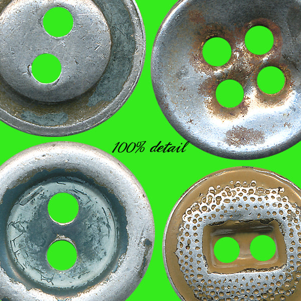 Shabby Metal Buttons, Volume 02