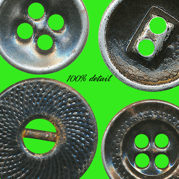 Shabby Metal Buttons, Volume 02