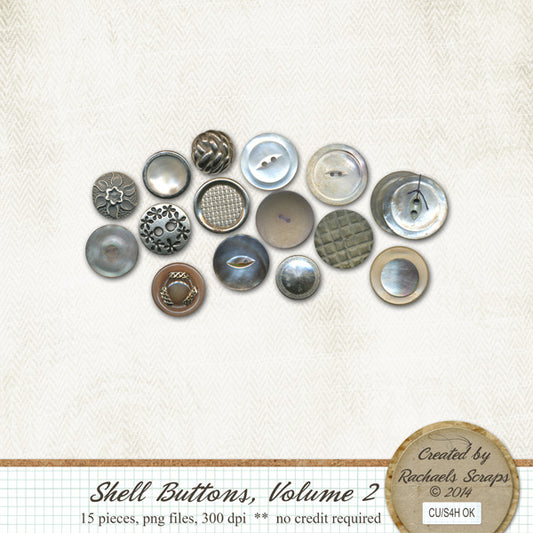 Shell Buttons, Volume 02