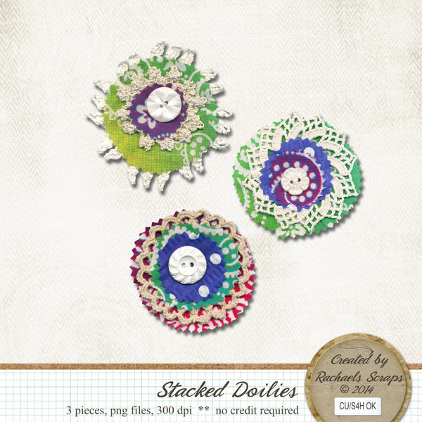 Stacked Doilies, Volume 01