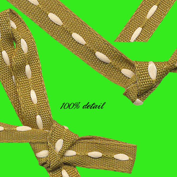 Thin Stitched Ribbons