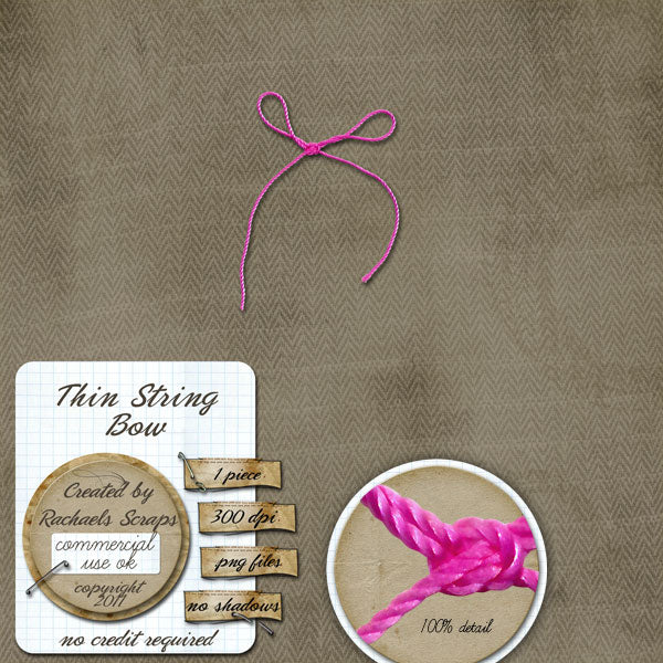 Thin String Bow