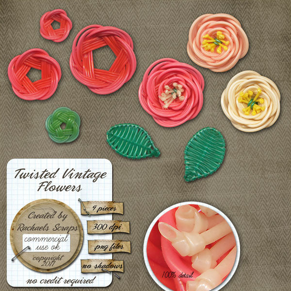 Twisted Vintage Flowers