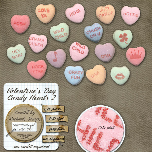 Valentine Candy Hearts, Volume 02