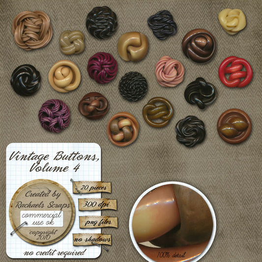 Vintage Buttons, Volume 04