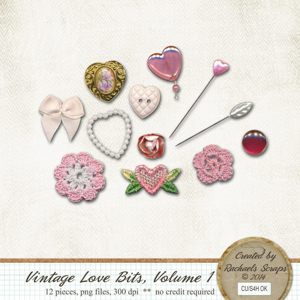 Vintage Love Bits, Volume 01