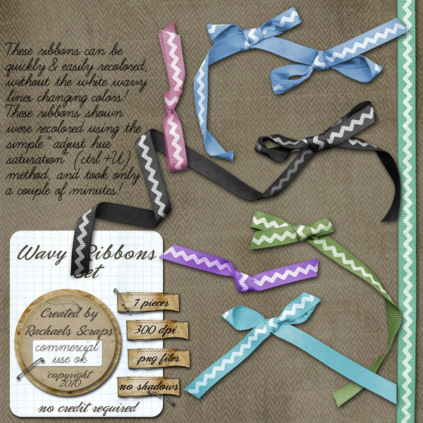 Wavy Ribbons