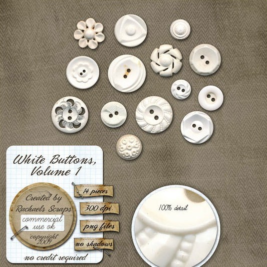 White Buttons, Volume 01