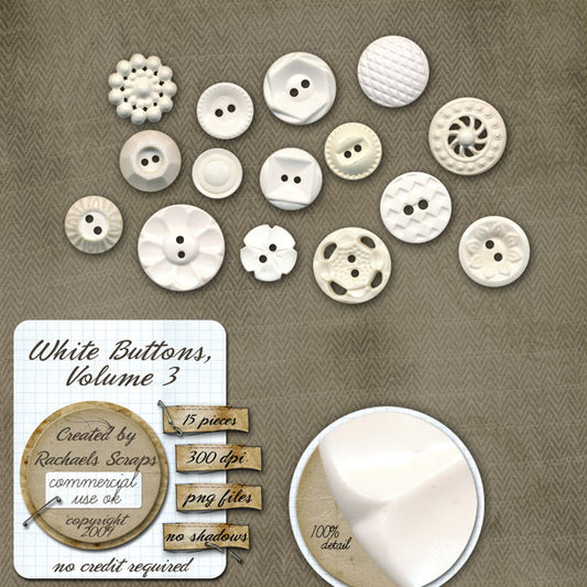 White Buttons, Volume 03