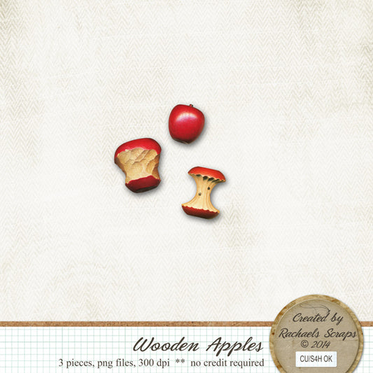 Wooden Apples