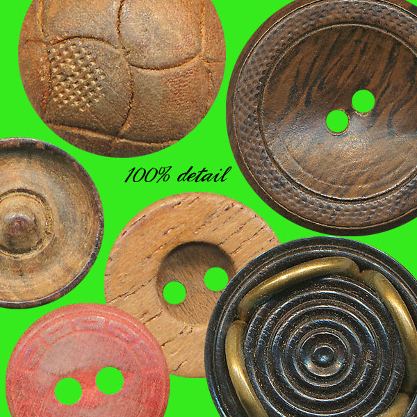 Wooden Buttons, Volume 06