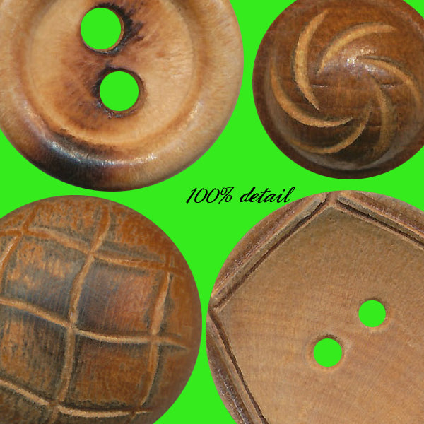 Wooden Buttons, Volume 02