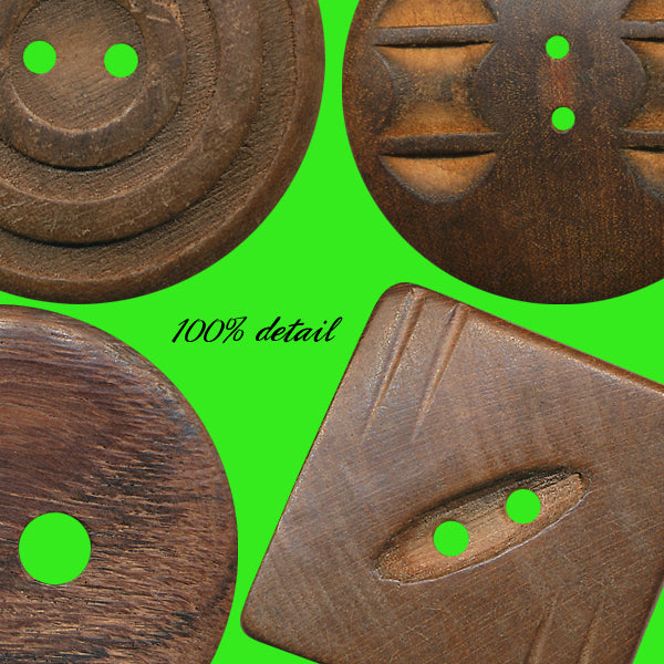 Wooden Buttons, Volume 03