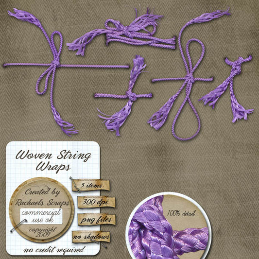 Woven String Wraps