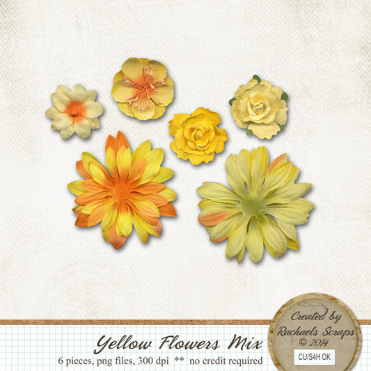 Yellow Flowers Mix