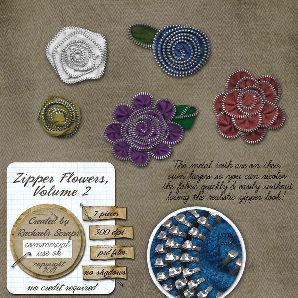 Zipper Flowers, Volume 02