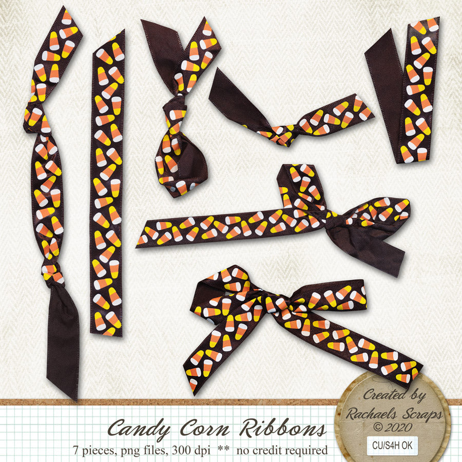 Candy Corn Ribbons