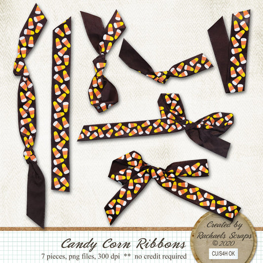 Candy Corn Ribbons