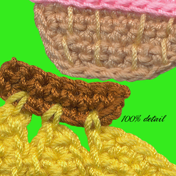 Crocheted Fruits & Veggies, Volume 02